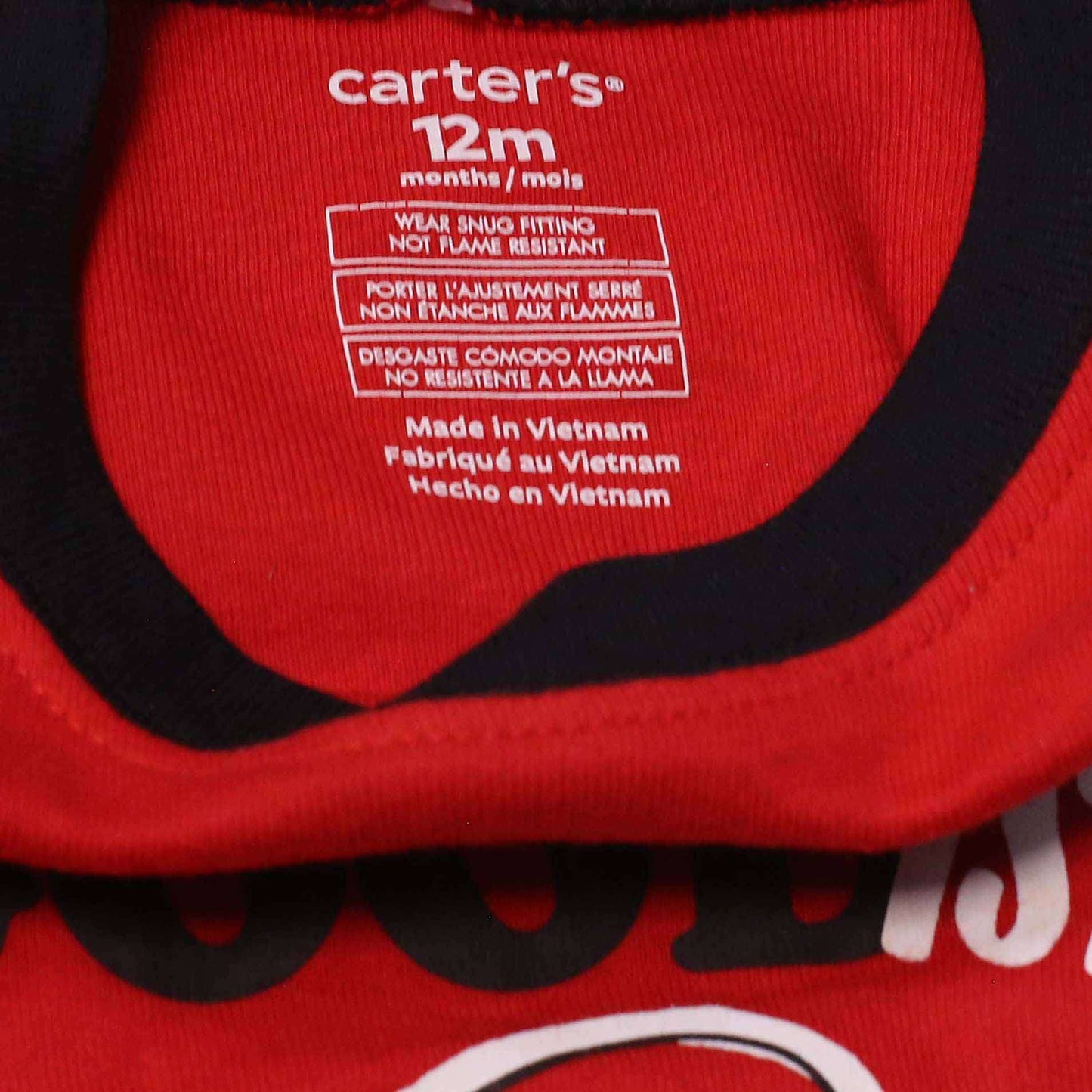 Carters red t-shirt