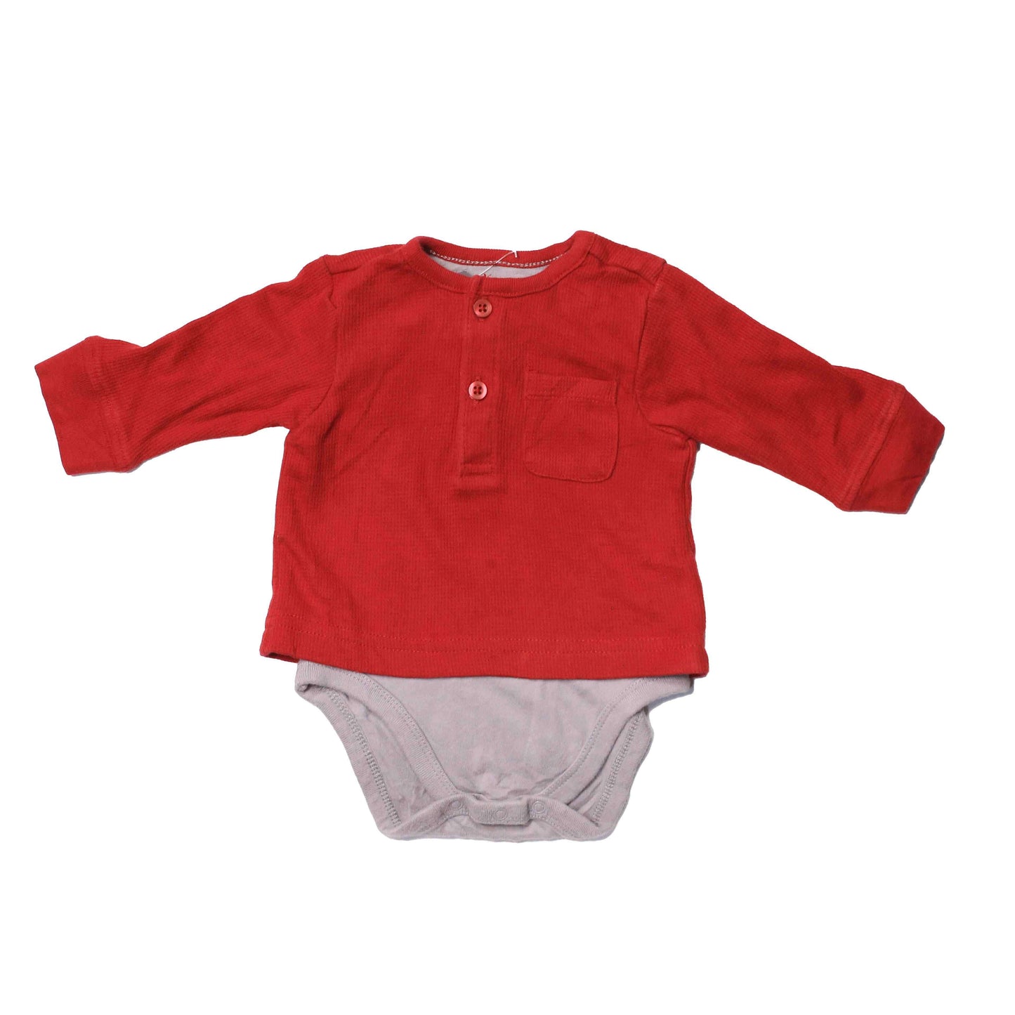 Made with love by place red romper