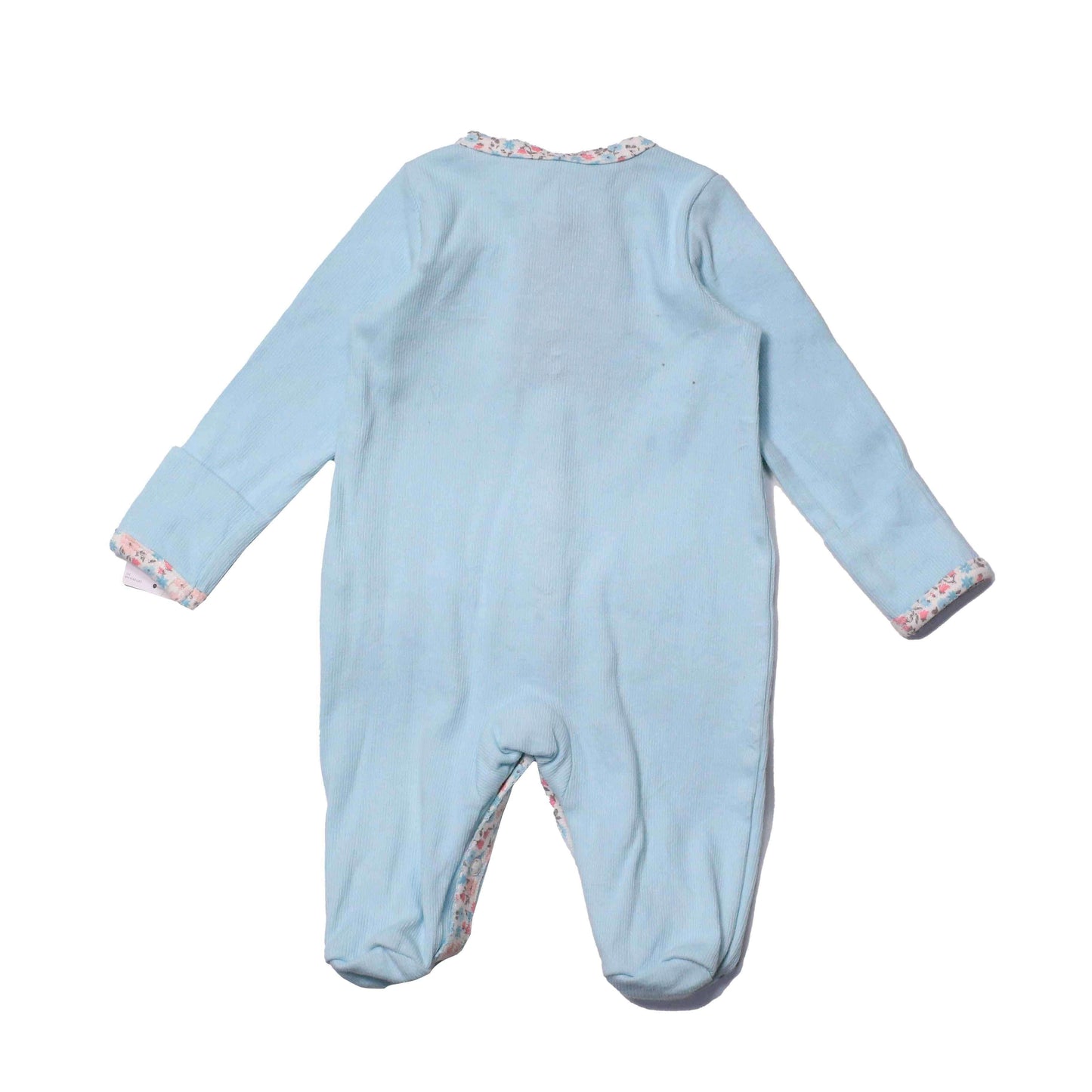 carters blue romper